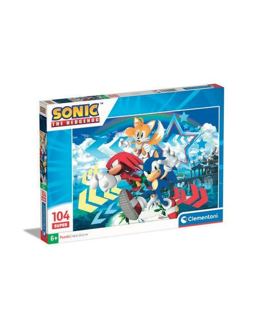 PUZZLE  104 PEZZI. SONIC