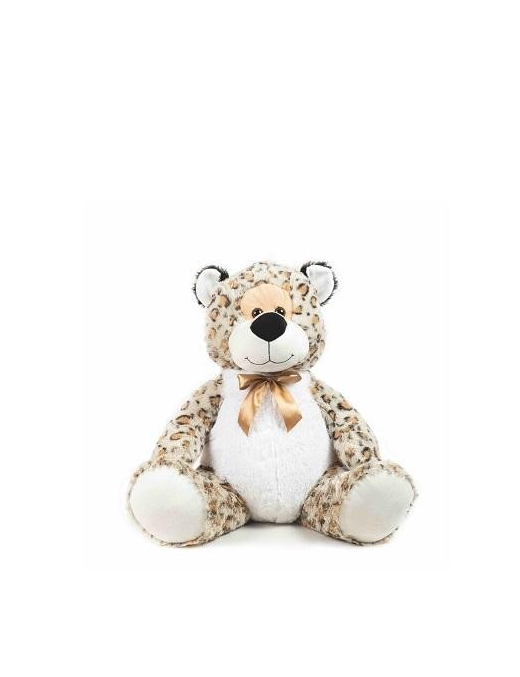 LEOPARDO PELUCHE 55 CM SEDUTO