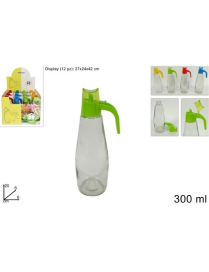 BOTTIGLIA OLIO/ACETO 300 MILLILITRI IN VETRO