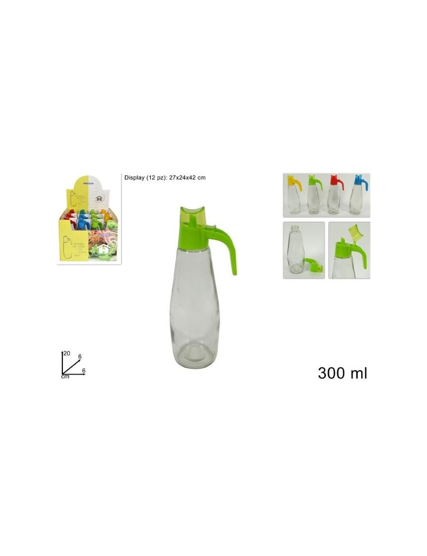 300 ML GLASS OIL/VINEGAR BOTTLE