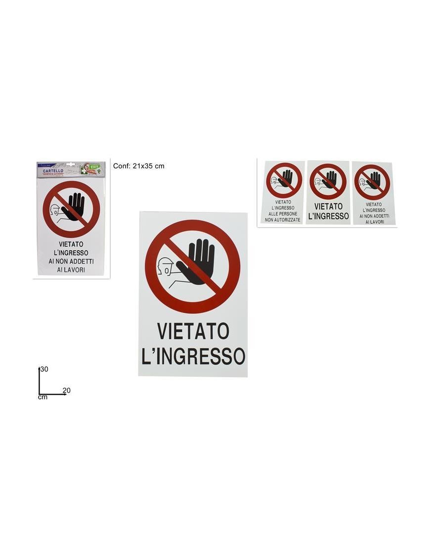 NO ACCESS SIGN