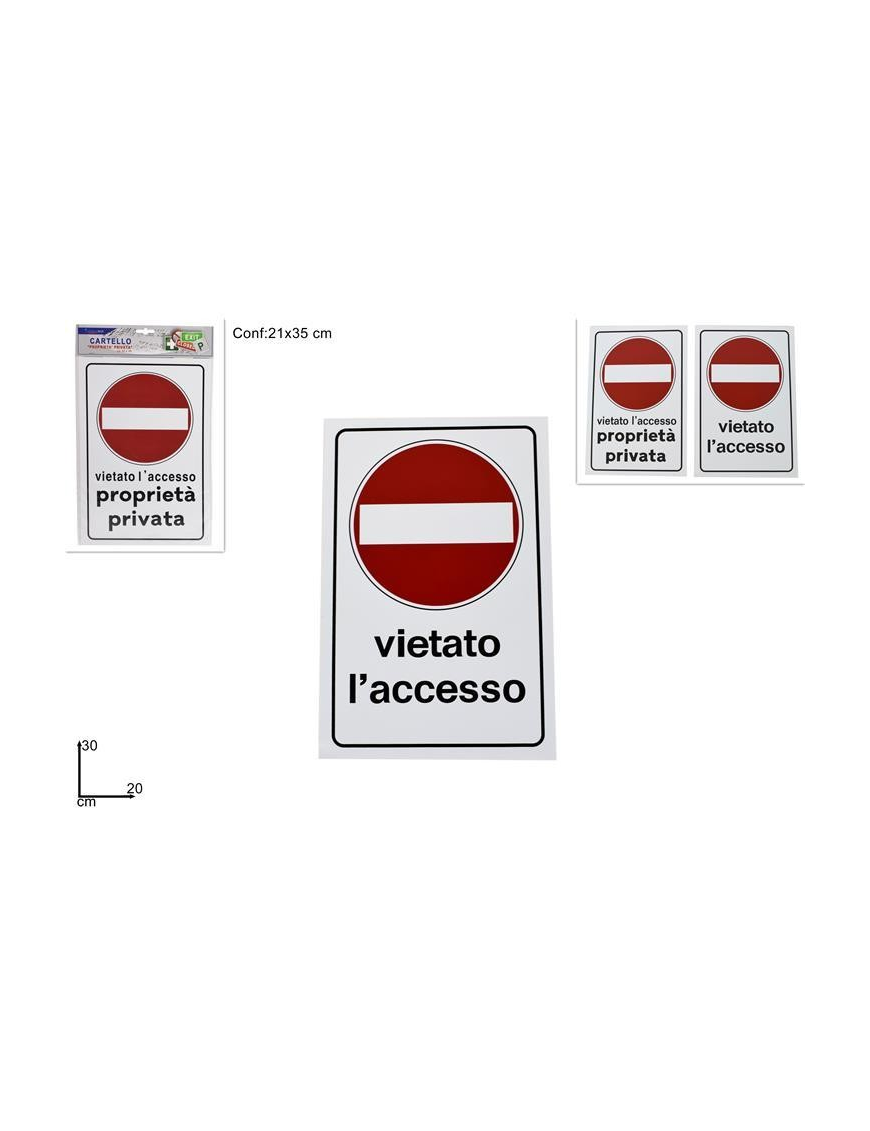CARTELLO PROPRIETA' PRIVATA