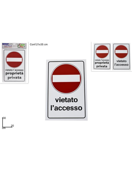 CARTELLO PROPRIETA' PRIVATA