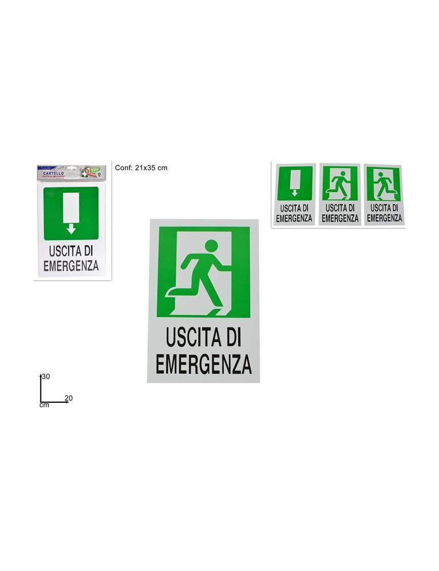 EMERGENCY EXIT SIGN