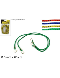 ELASTIC CORDS 2 PIECES 85 CENTIMETERS