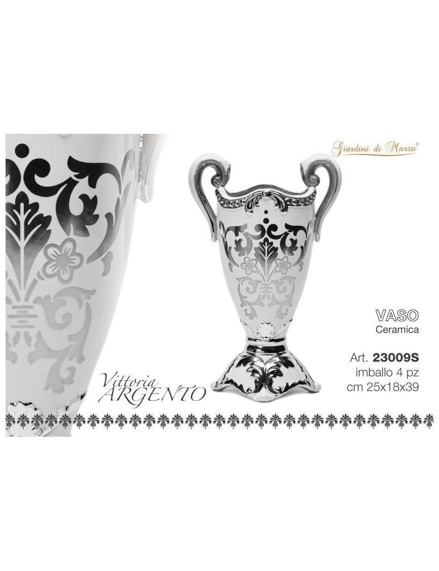 VITTORIA SILVER VASE