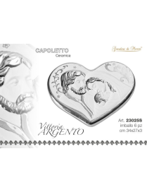 VITTORIA SILVER CAPOLETTO 34x27 CENTIMETRI