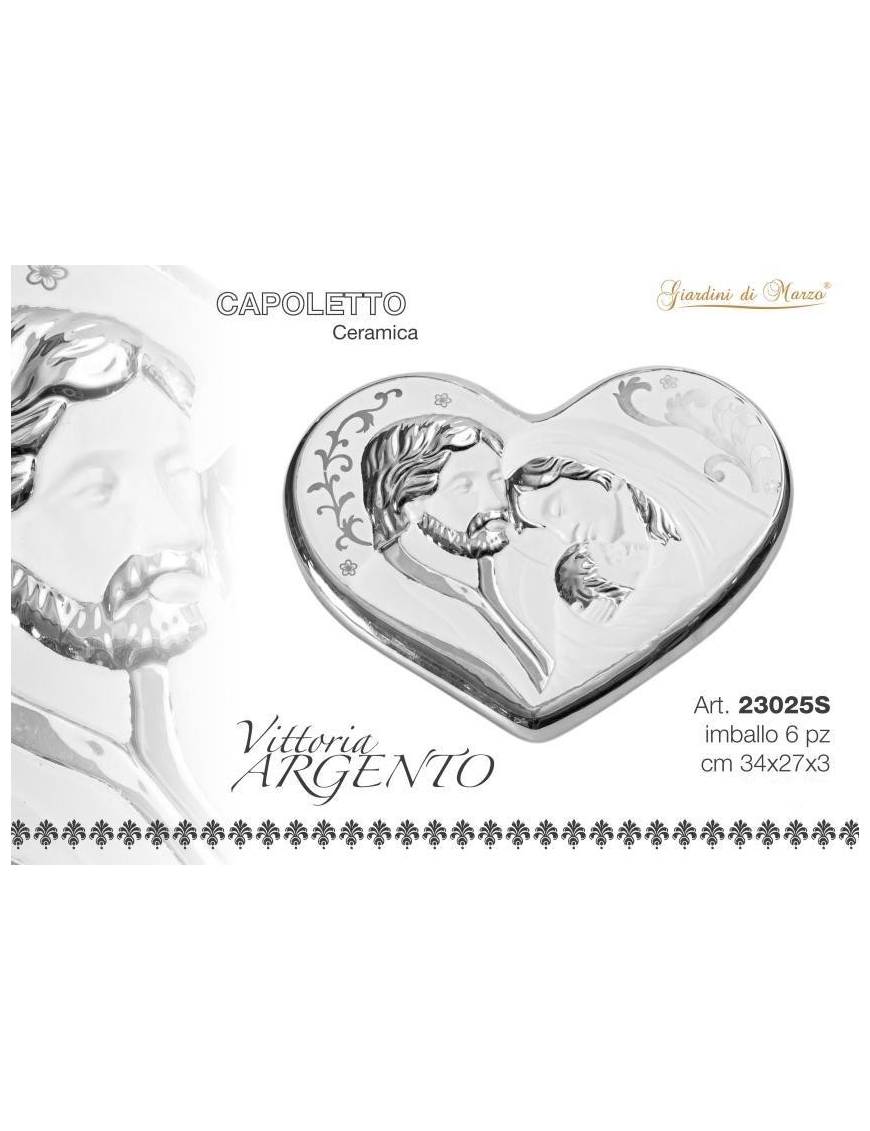 VITTORIA SILVER CAPOLETTO 34x27 CENTIMETRI