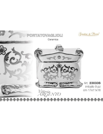 VITTORIA SILVER PORTATOVAGLIOLI