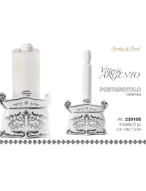 VITTORIA SILVER ROLL HOLDER