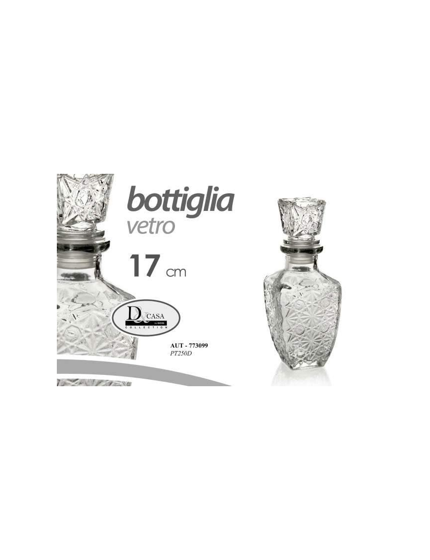 BOTTIGLIA QUADRA VETRO 250ml