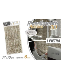 RIVESTIMENTO PARETE PIETRA 77x70x0,6cm