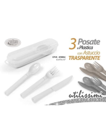 CONTENITORE E 3 POSATE