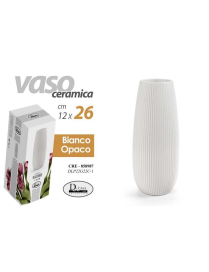 VASO OPACO WHITE CERAMICA 26cm