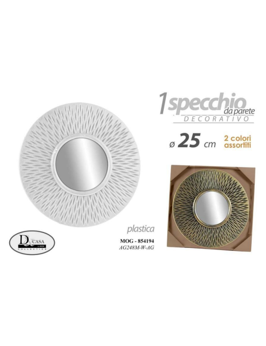 SPECCHIO 25cm ASSORTITI