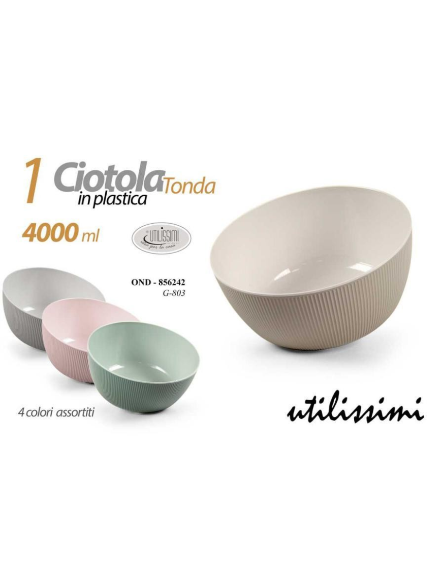 CIOTOLA TONDA 4lt