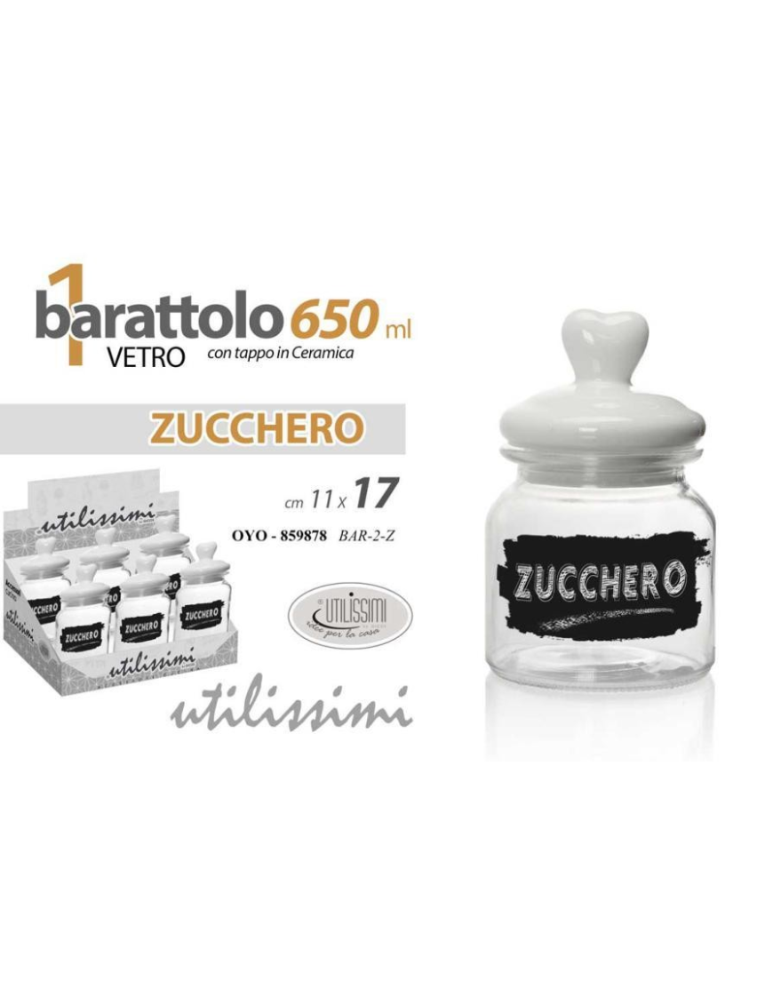 BARATTOLO ZUCCHERO 650ml