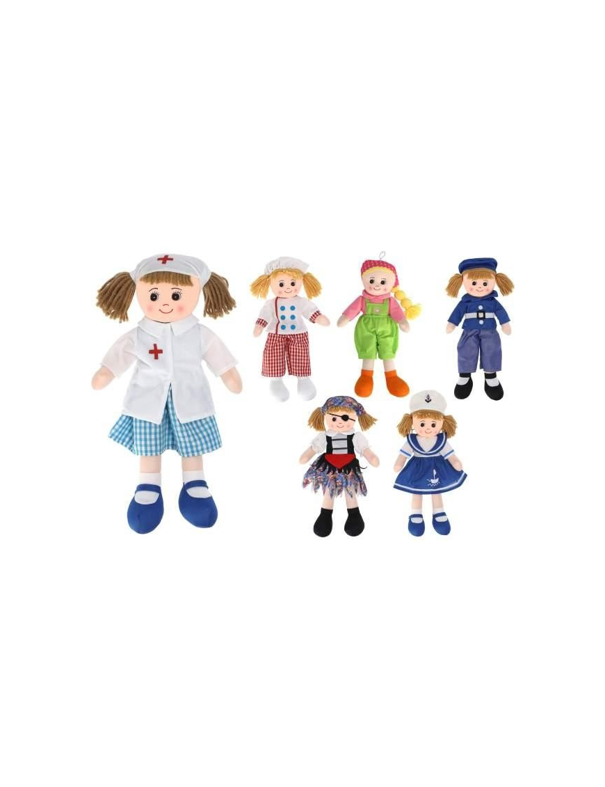 W TOY BAMBOLA STOFFA 50cm PROFESSIONI 42