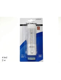 LUCE NOTTURNA CON 4 LED