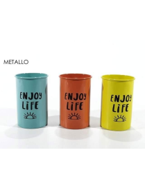 BAGNO ENJOY BICCHIERE METALLO