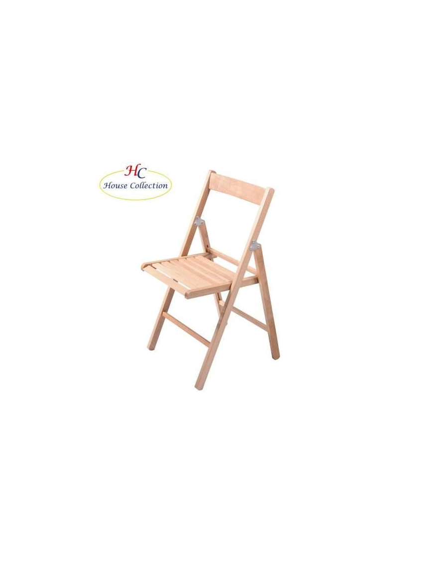 SEDIA PIEGHEVOLE NATURALE