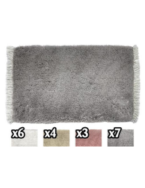 SOPHIE RUG WITH FRINGES 50x80 CENTIMETERS ASSORTED