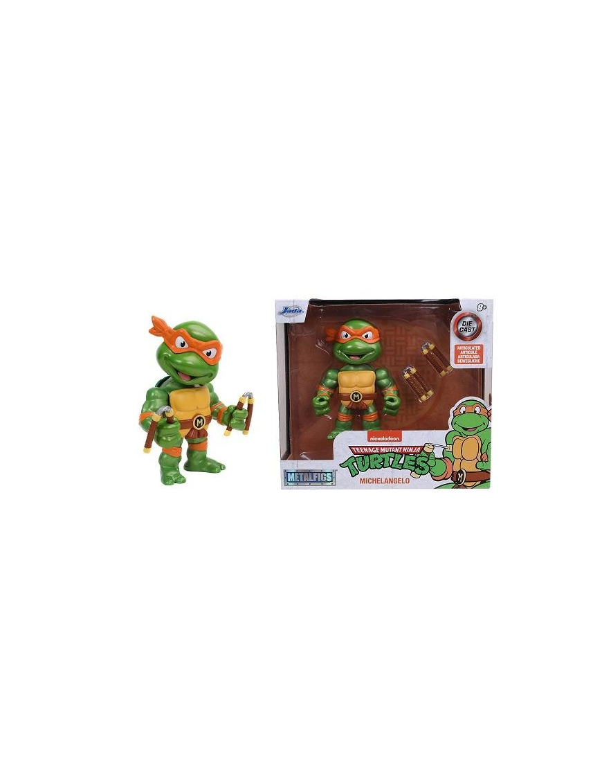 TURTLES PERSONAGGIO  MICHELANGELO 10cm