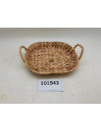 OVAL HYACINTH TRAY 31x23x10 CENTIMETERS