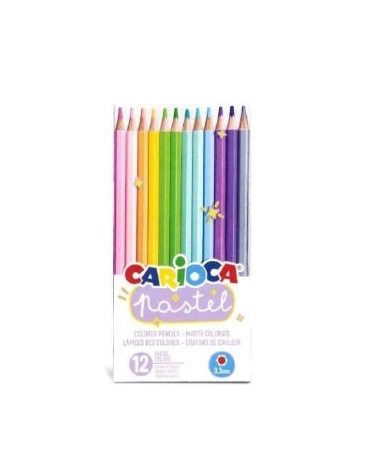 CARIOCA PASTEL MATITE 12pezzi