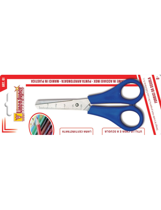 CENTIMETERED SCHOOL SCISSORS