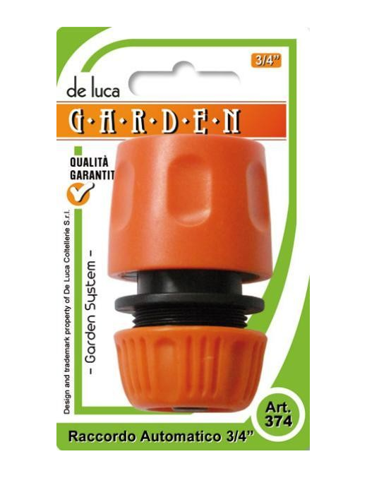 LINEA GARDEN CONNETTORE AUTOMATICO 3/4 POLLICI