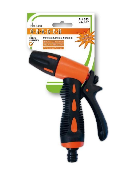 LINEA GARDEN PISTOLA A LANCIA REGOLABILE 3 FUNZIONI