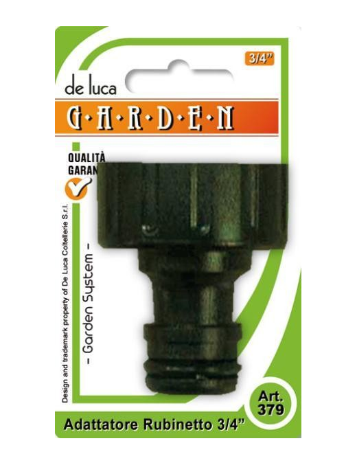LINEA GARDEN ADATTATORE PER RUBINETTO DA 3/4 POLLICE