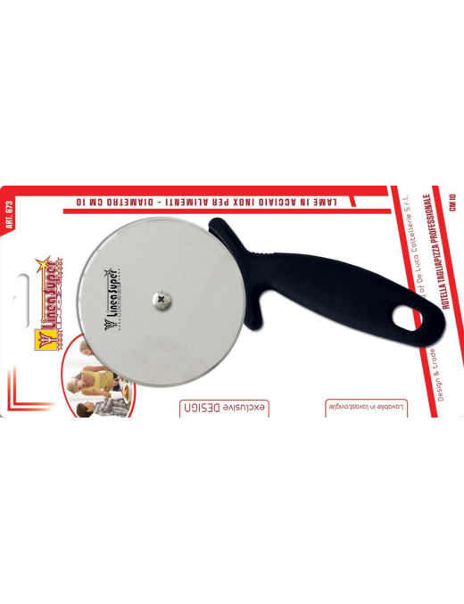 PROFESSIONAL STEEL PIZZA CUTTER