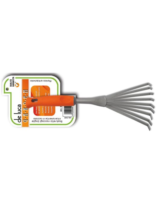 LINEA GARDEN RASTRELLO FOGLIE CON MANICO SOFT