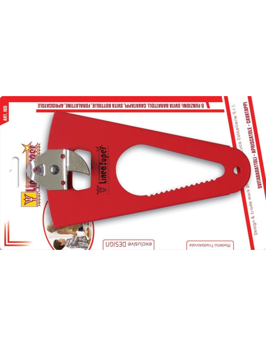 MULTIPURPOSE WITH 5 FUNCTION CAN OPENER