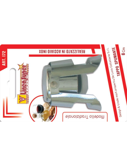 SPARKLING STAINLESS STEEL CAP