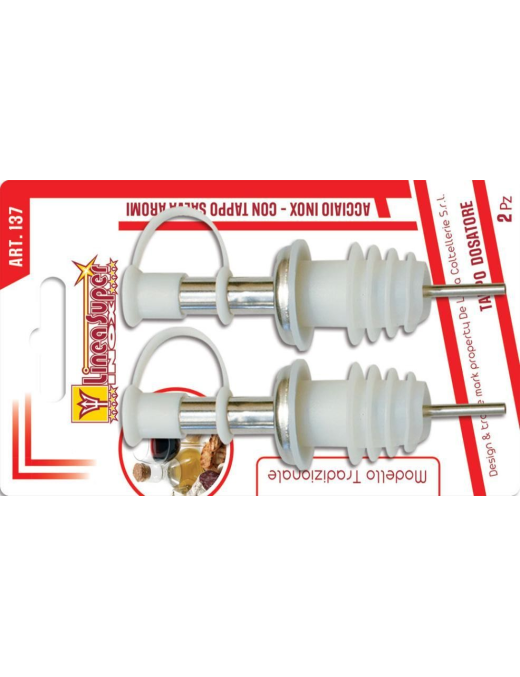 STAINLESS STEEL DOSING CAP 2 PIECES