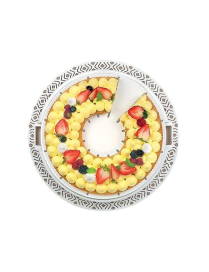 TOSCA TORTORA LINE CAKE HOLDER diameter 37cm