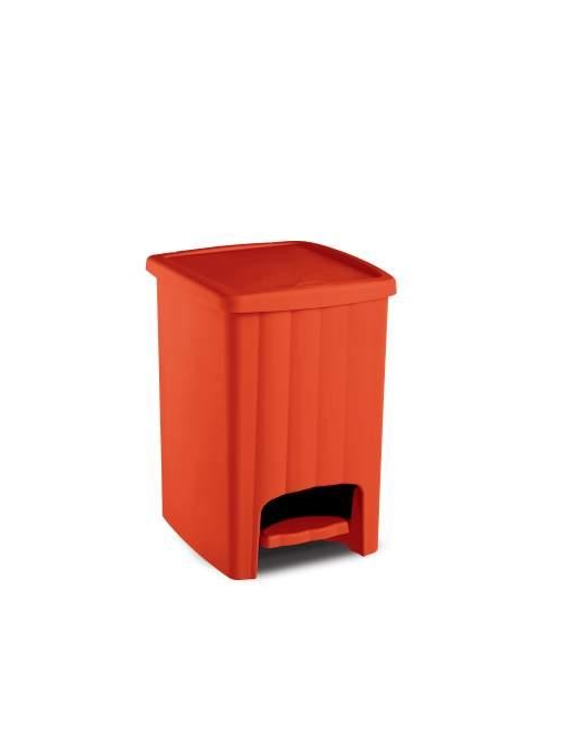 MARGHERITA PEDAL WASTE BIN 20lt ORANGE