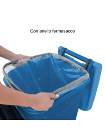 URBAN ECO PATTUMIERA PEDALE 60lt BLU