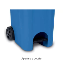 URBAN ECO PATTUMIERA PEDALE 60lt BLU