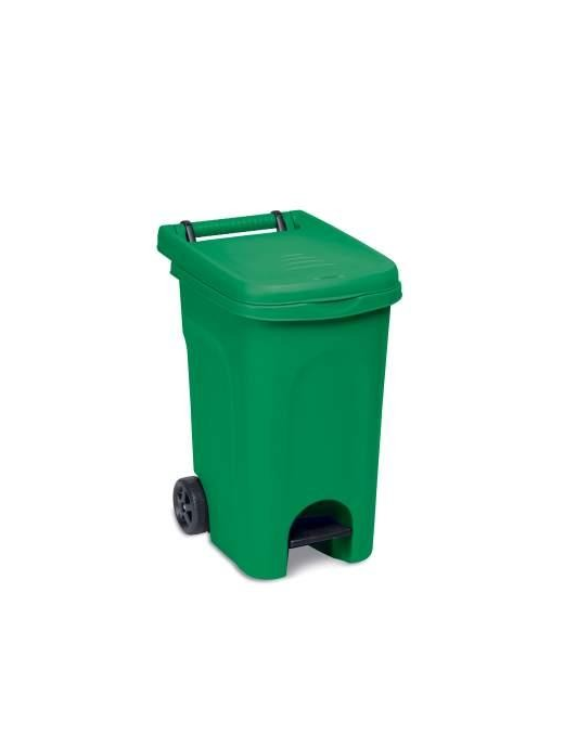 URBAN ECO PEDAL WASTE BIN 60lt GREEN
