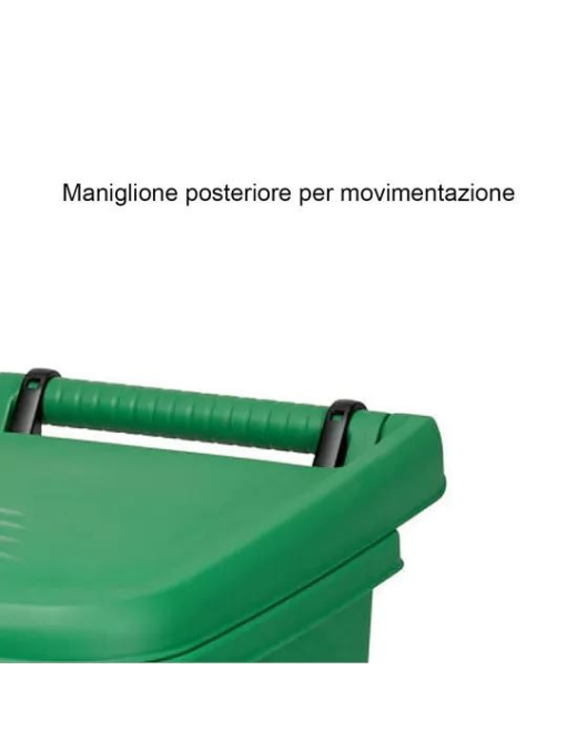 URBAN ECO PEDAL WASTE BIN 60lt GREEN