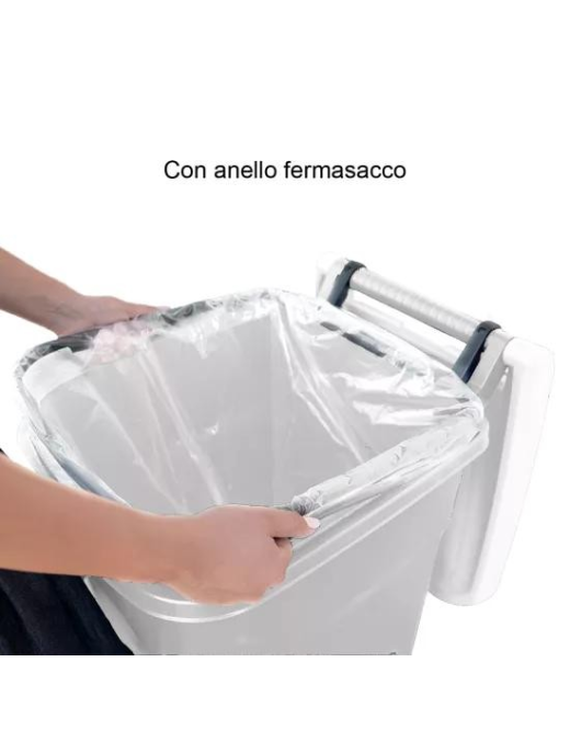 URBAN ECO PATTUMIERA PEDALE 60lt BIANCO