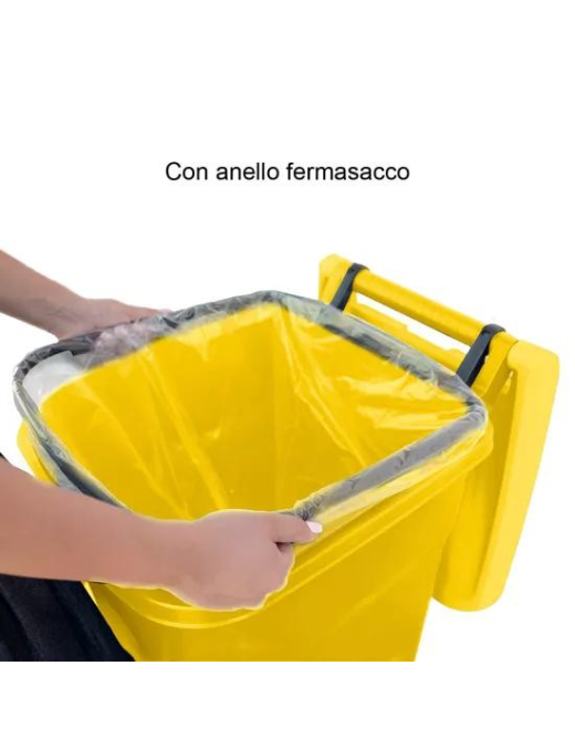 URBAN ECO PATTUMIERA PEDALE 60lt GIALLO