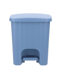SQUARE PEDAL WASTE BIN LT4.5 BLUE