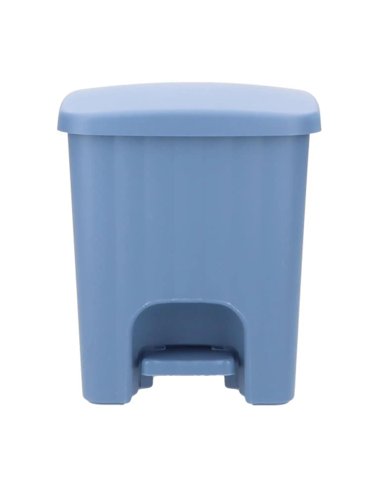 SQUARE PEDAL WASTE BIN LT4.5 BLUE