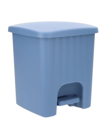 SQUARE PEDAL WASTE BIN LT4.5 BLUE