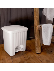 SQUARE PEDAL WASTE BIN 4.5 LT ORANGE
